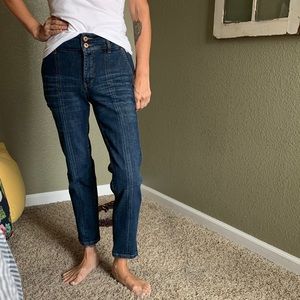NWOT PILCRO ANTHRO CROPPED JEANS 25
